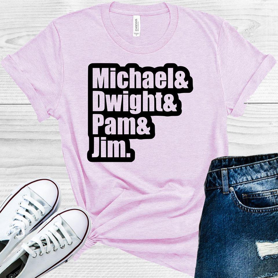 The Office Characters Graphic Tee Graphic Tee