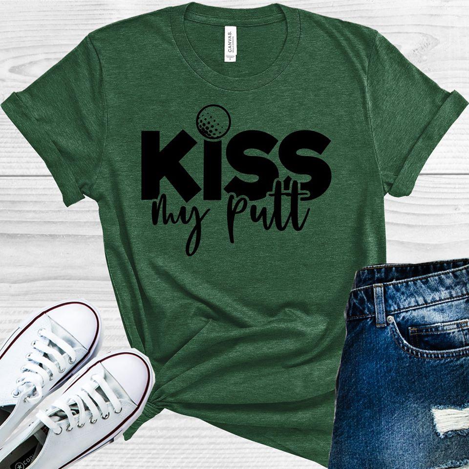Kiss My Putt Graphic Tee Graphic Tee