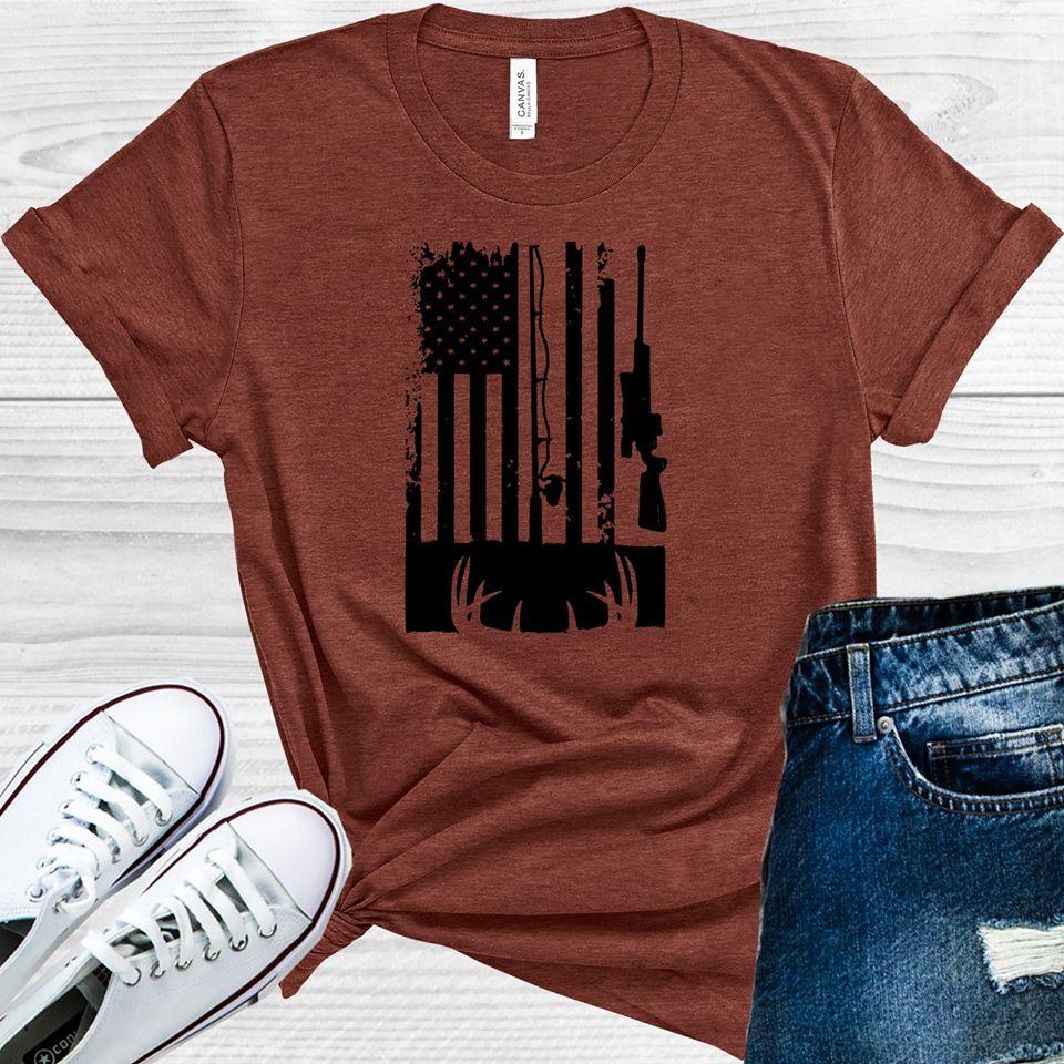 Hunting Flag Graphic Tee Graphic Tee