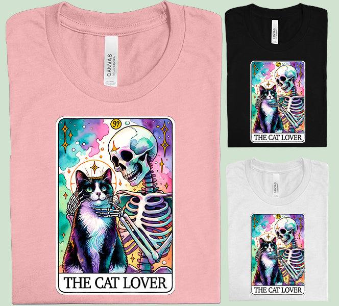 The Cat Lover Tarot Graphic Tee