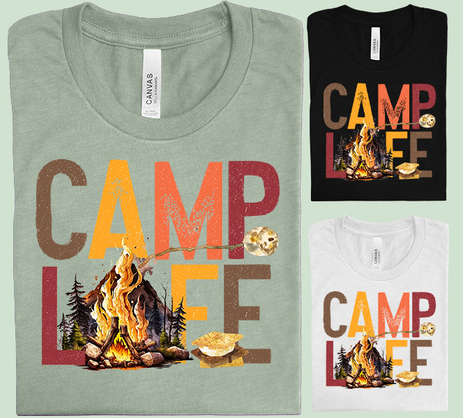 Camp Life Graphic Tee