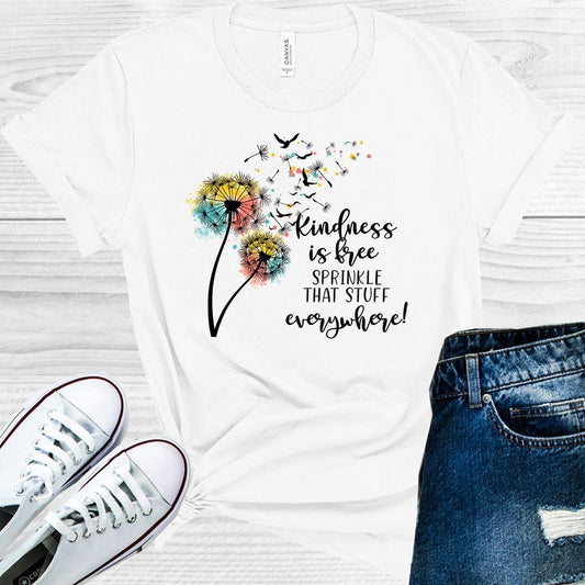 Kindness Is Free Sprinkle That Stuff Everywhere Graphic Tee Graphic Tee