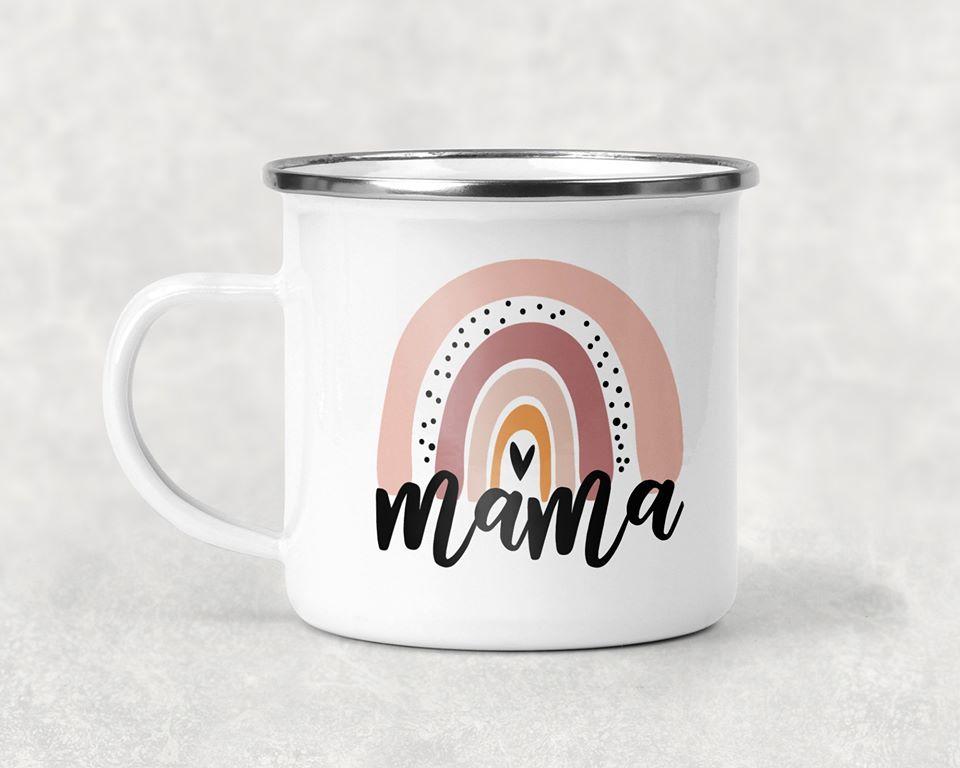 Mama Rainbow Mug Coffee