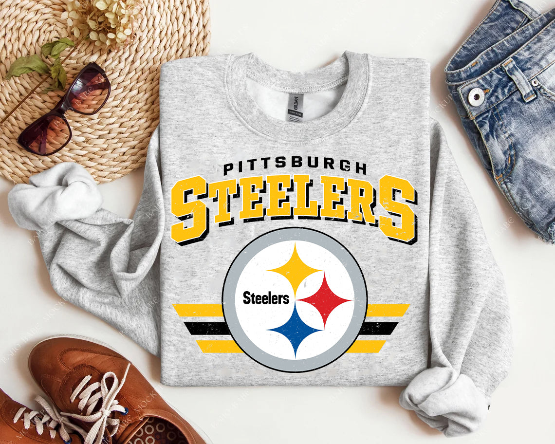 Vintage Team Steelers Graphic Tee