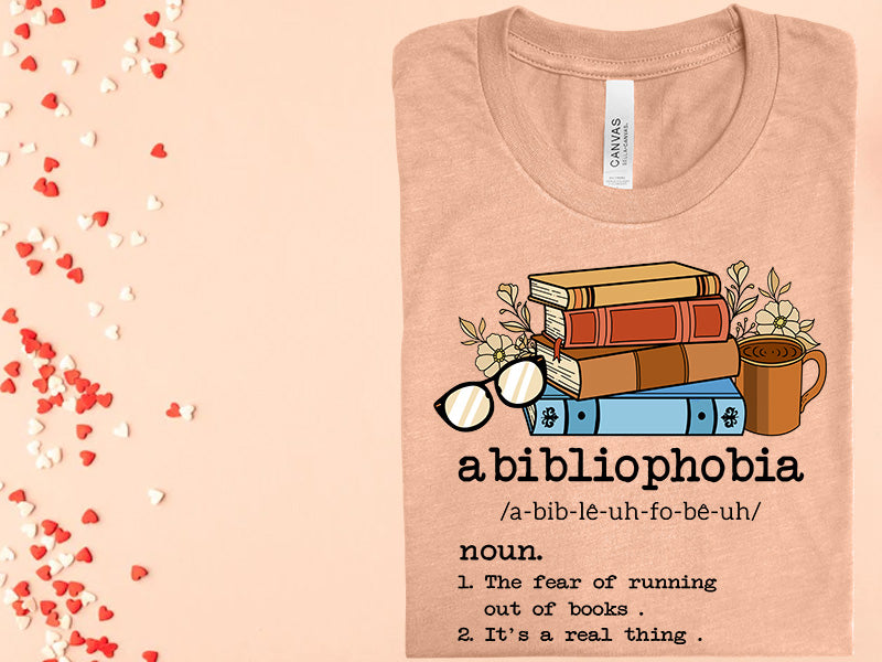 Abibliophobia Graphic Tee Graphic Tee
