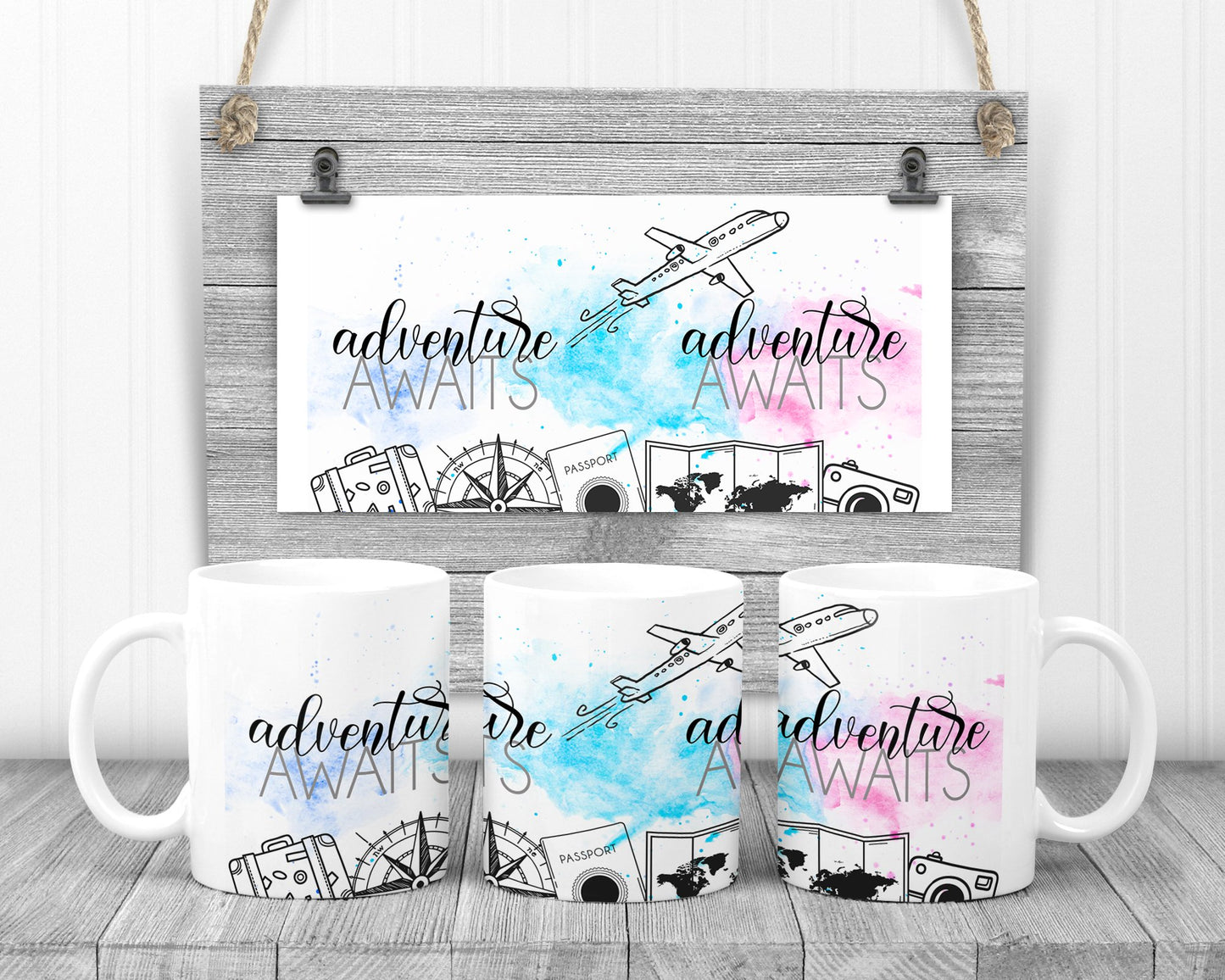 Adventure Awaits Mug Coffee