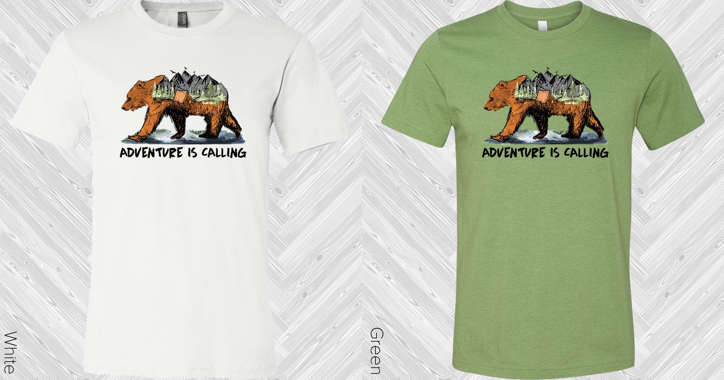 Adventure Is Calling Graphic Tee Graphic Tee