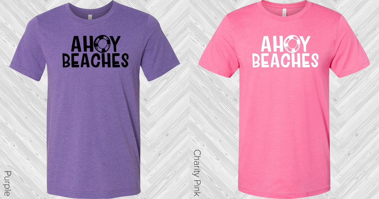 Ahoy Beaches Graphic Tee Graphic Tee