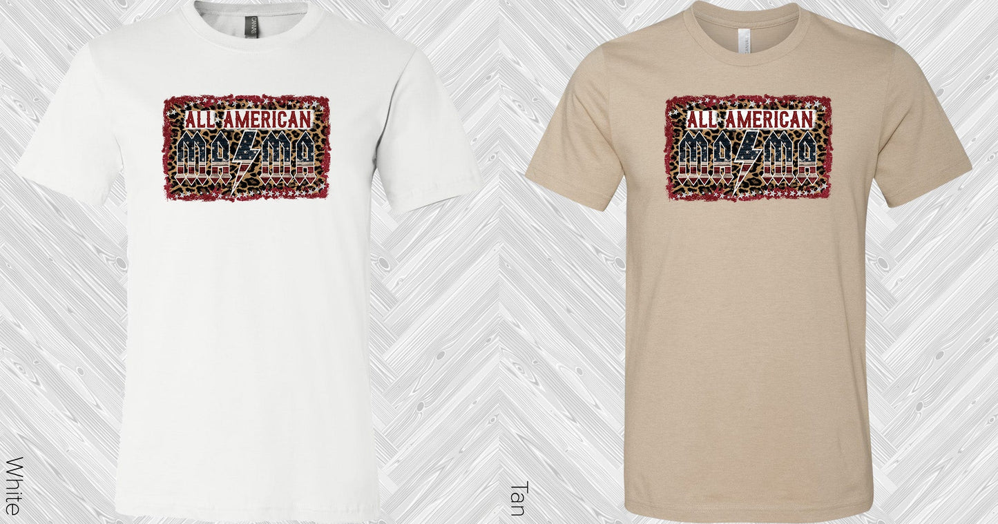 All American Mama Graphic Tee Graphic Tee
