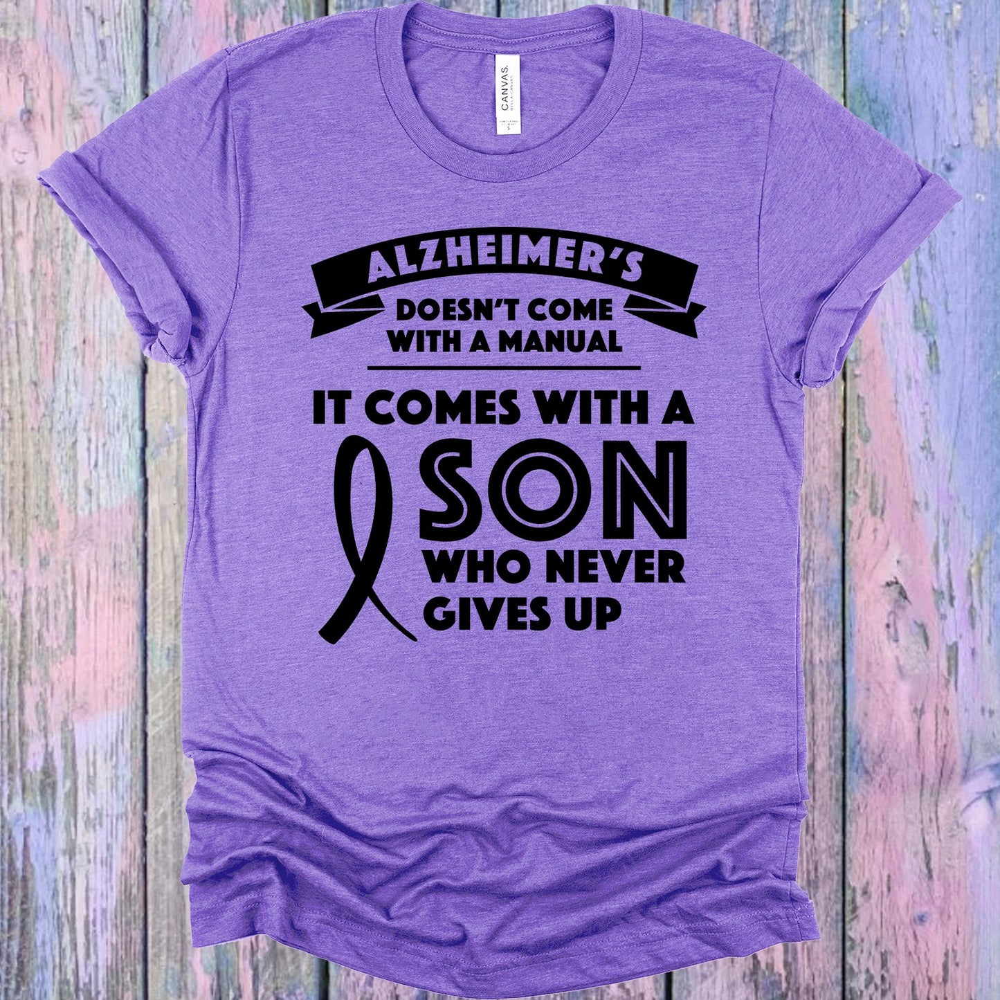 Alzheimers Doesnt Come With A Manual Graphic Tee Graphic Tee