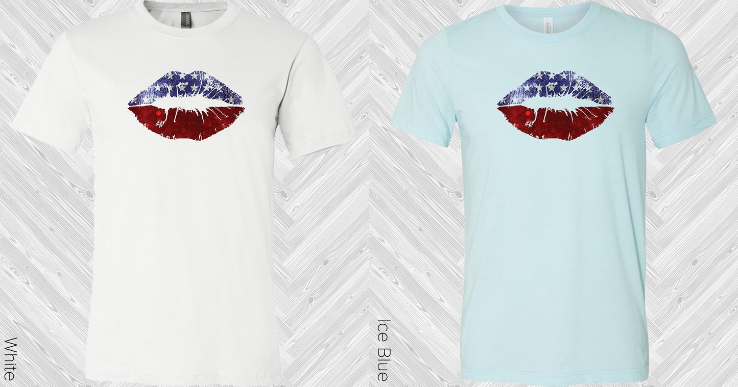 Americana Lips Graphic Tee Graphic Tee