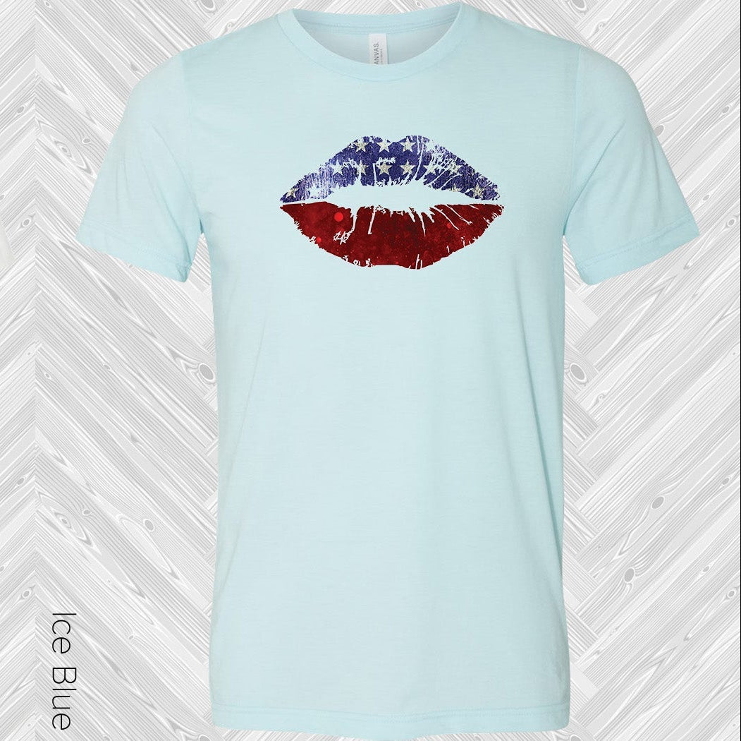 Americana Lips Graphic Tee Graphic Tee