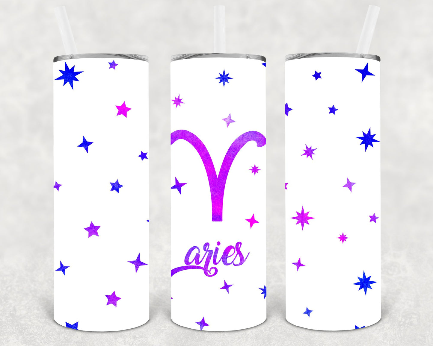 Aries 20 Oz Skinny Tumbler