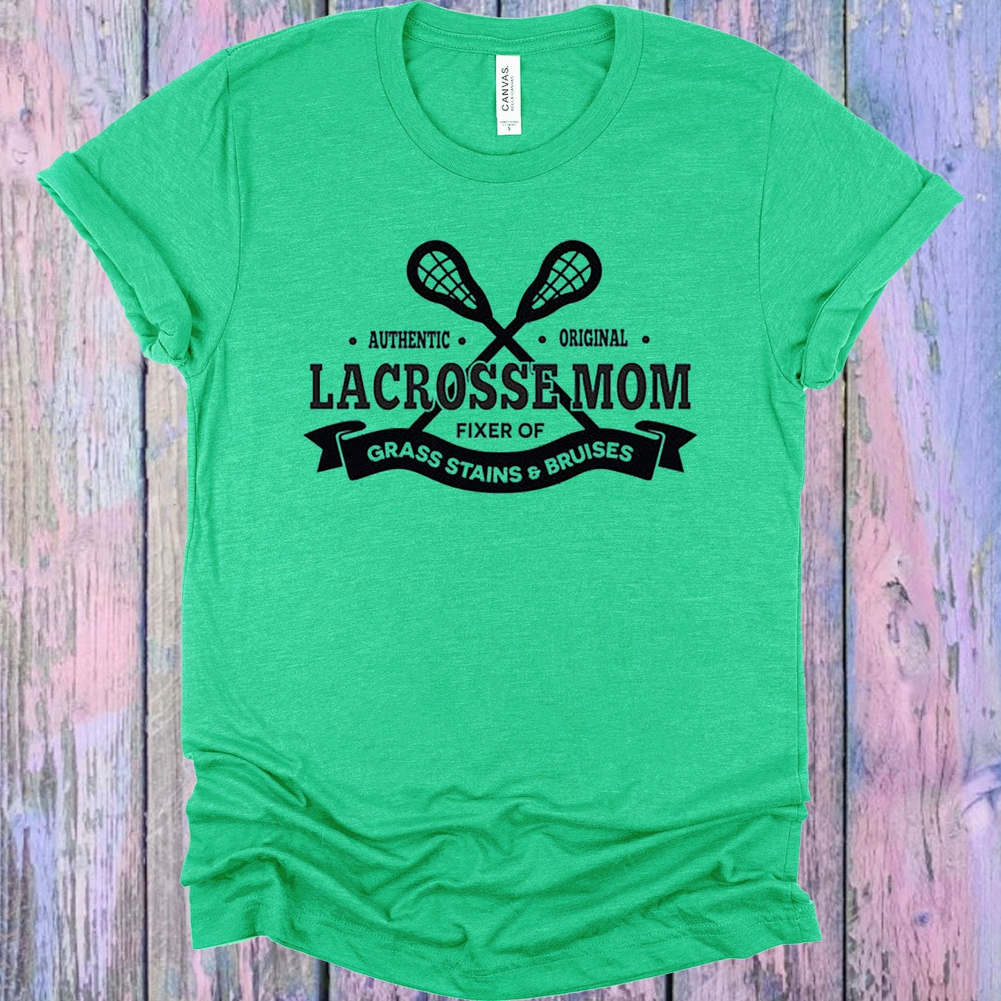 Authentic Original Lacrosse Mom Graphic Tee Graphic Tee