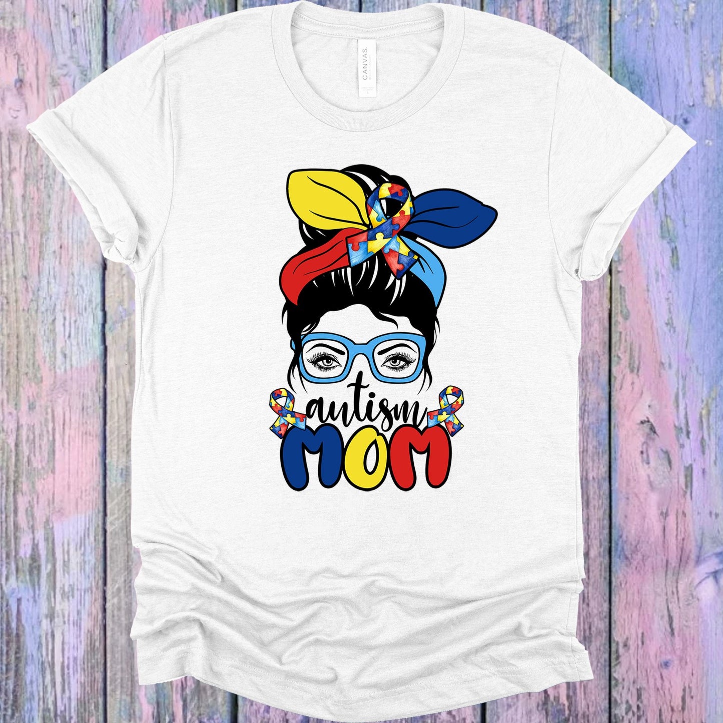 Autism Mom Graphic Tee Graphic Tee