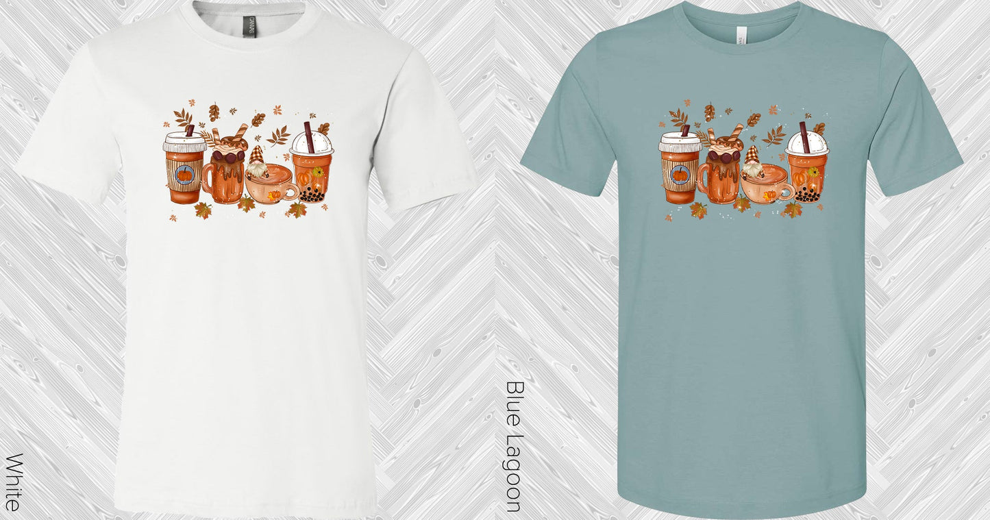 Autumn Coffee Graphic Tee Graphic Tee