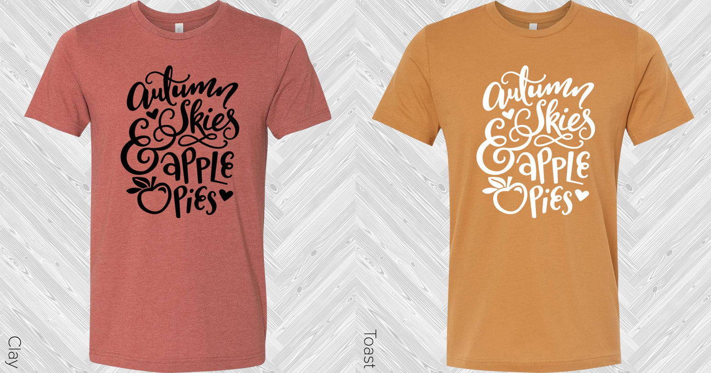Autumn Skies & Apple Pies Graphic Tee Graphic Tee