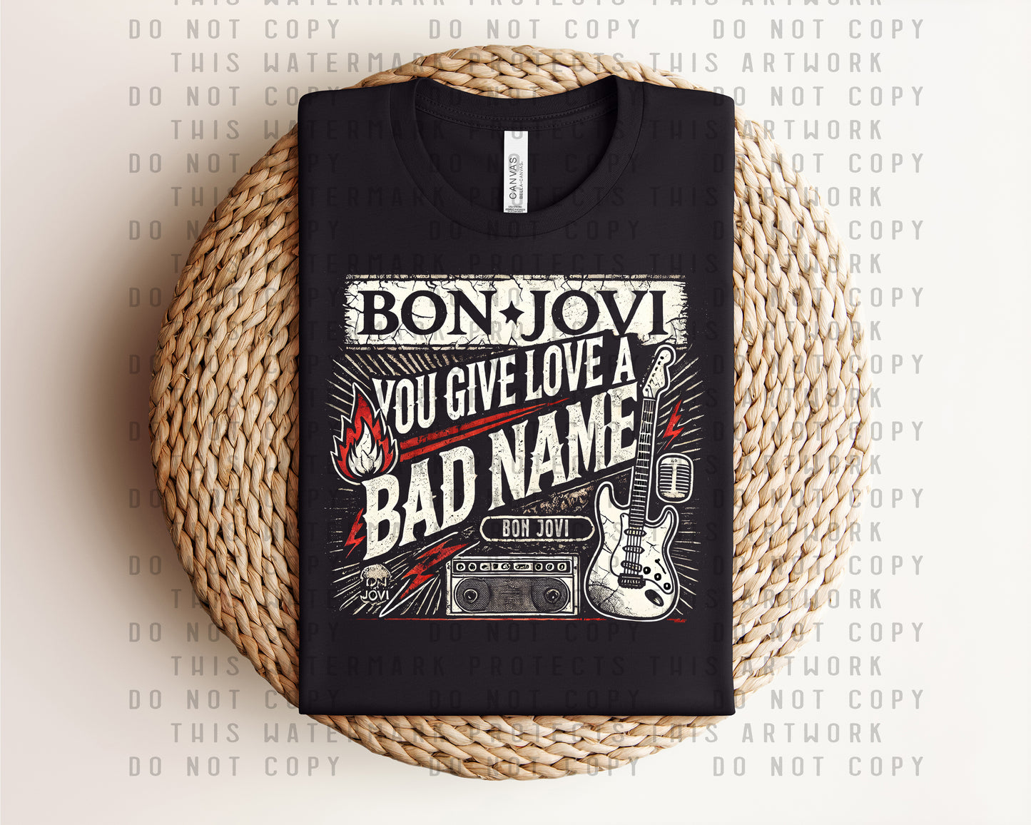 Bon Jovi Concert Graphic Tee