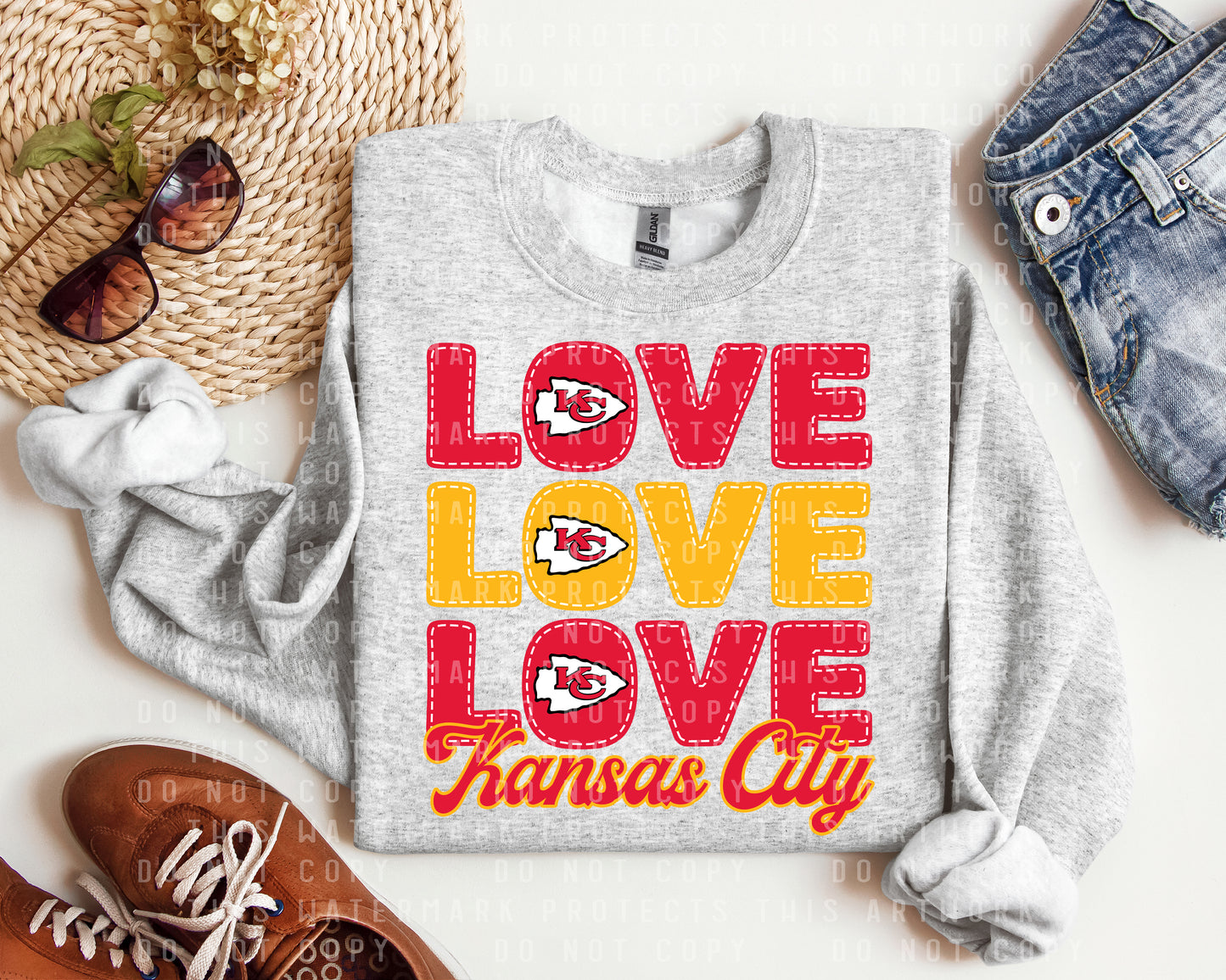 Love Kansas City Graphic Tee
