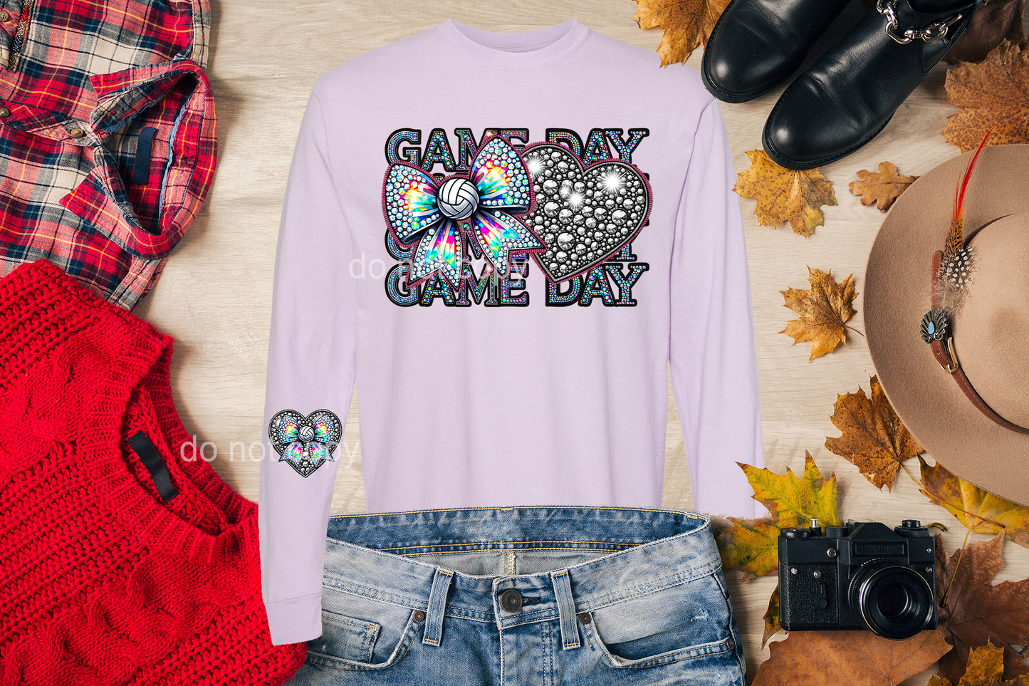 Game Day Volleyball Graphic Tee