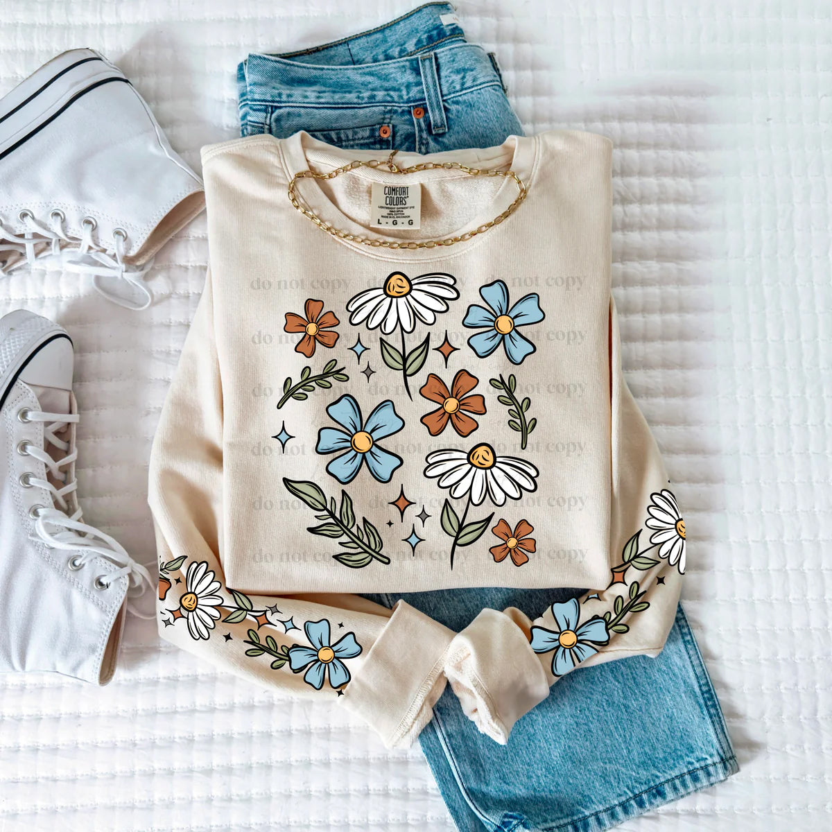 Spring Floral Graphic Tee