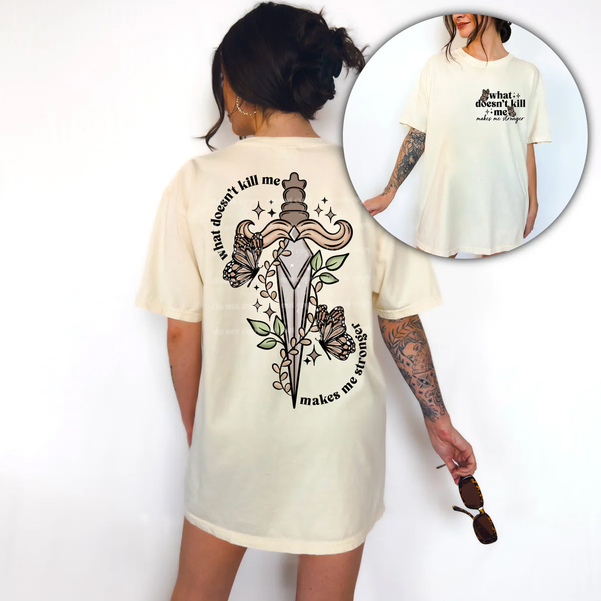 What Doesn't Kill Me Makes Me Stronger Graphic Tee