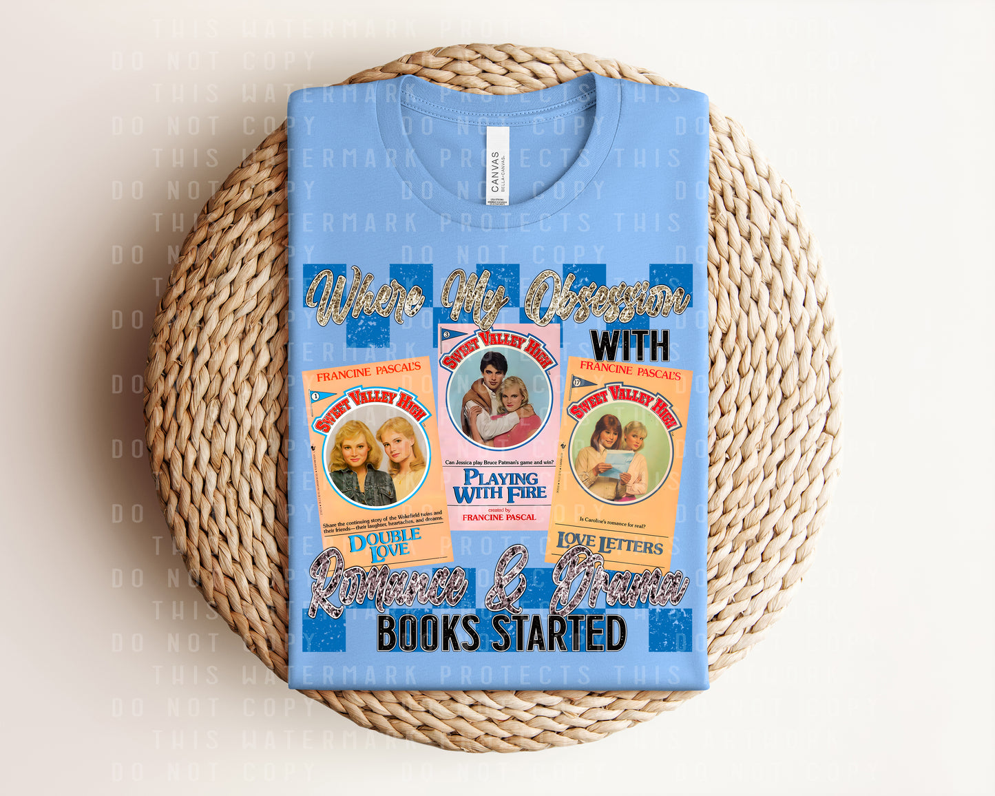 Where My Obsession with Romance and Drama Books Started Graphic Tee