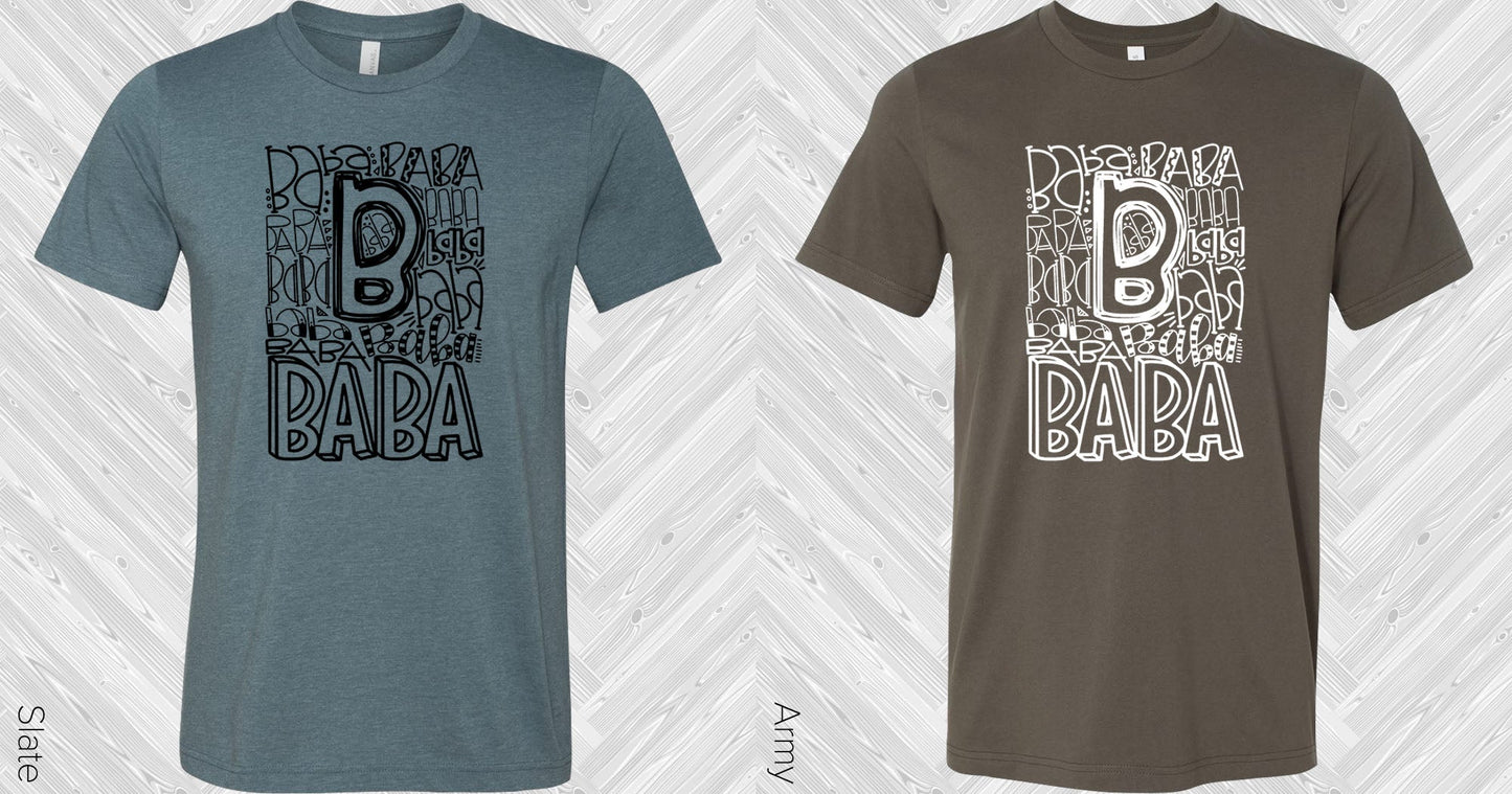 Baba Subway Art Graphic Tee Graphic Tee