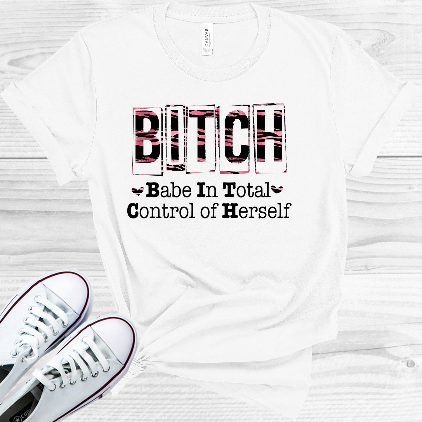 Babe In Total Control Of Herself Graphic Tee Graphic Tee