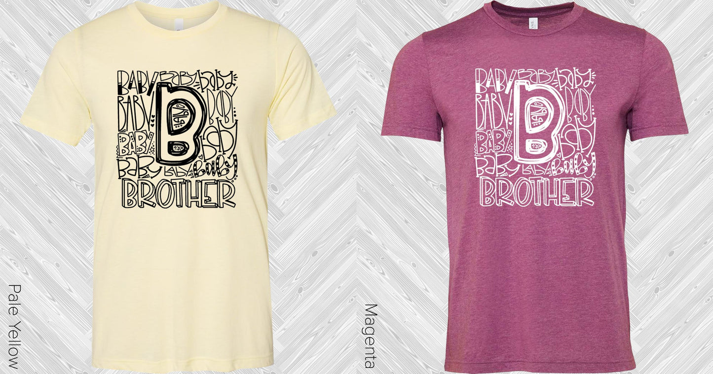 Baby Brother Subway Art Graphic Tee Graphic Tee