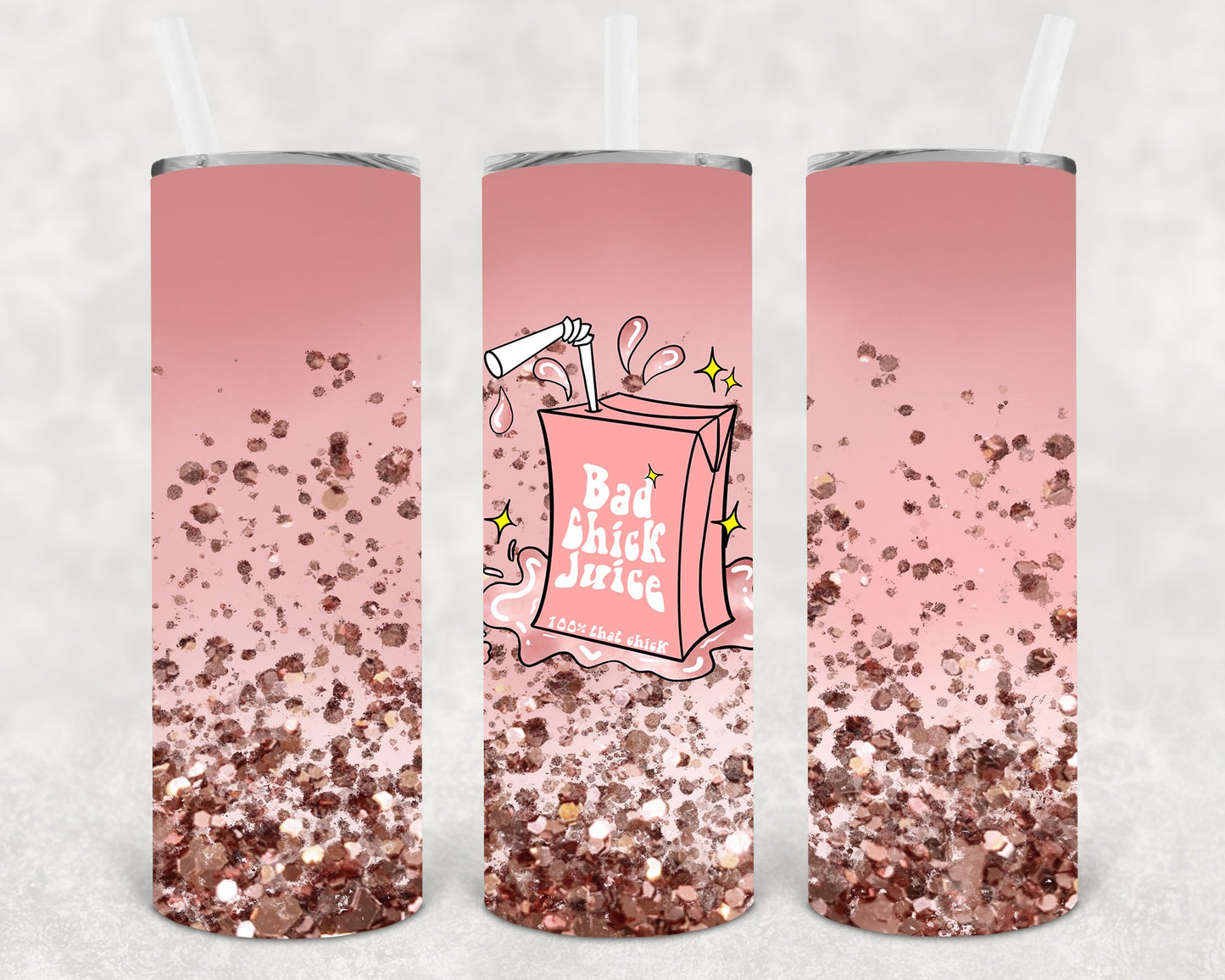 Bad Chick Juice 20 Oz Skinny Tumbler