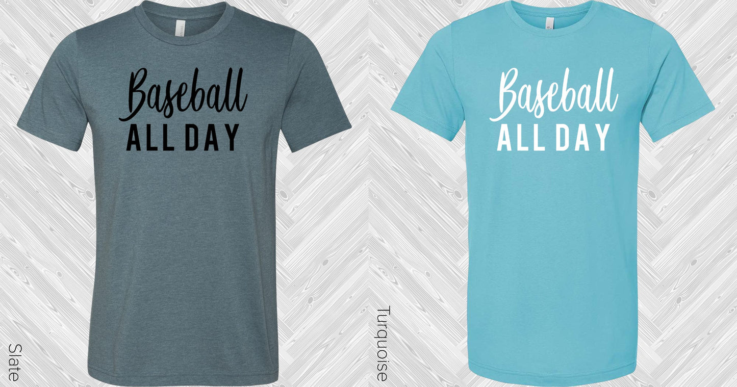 Baseball All Day Graphic Tee Graphic Tee