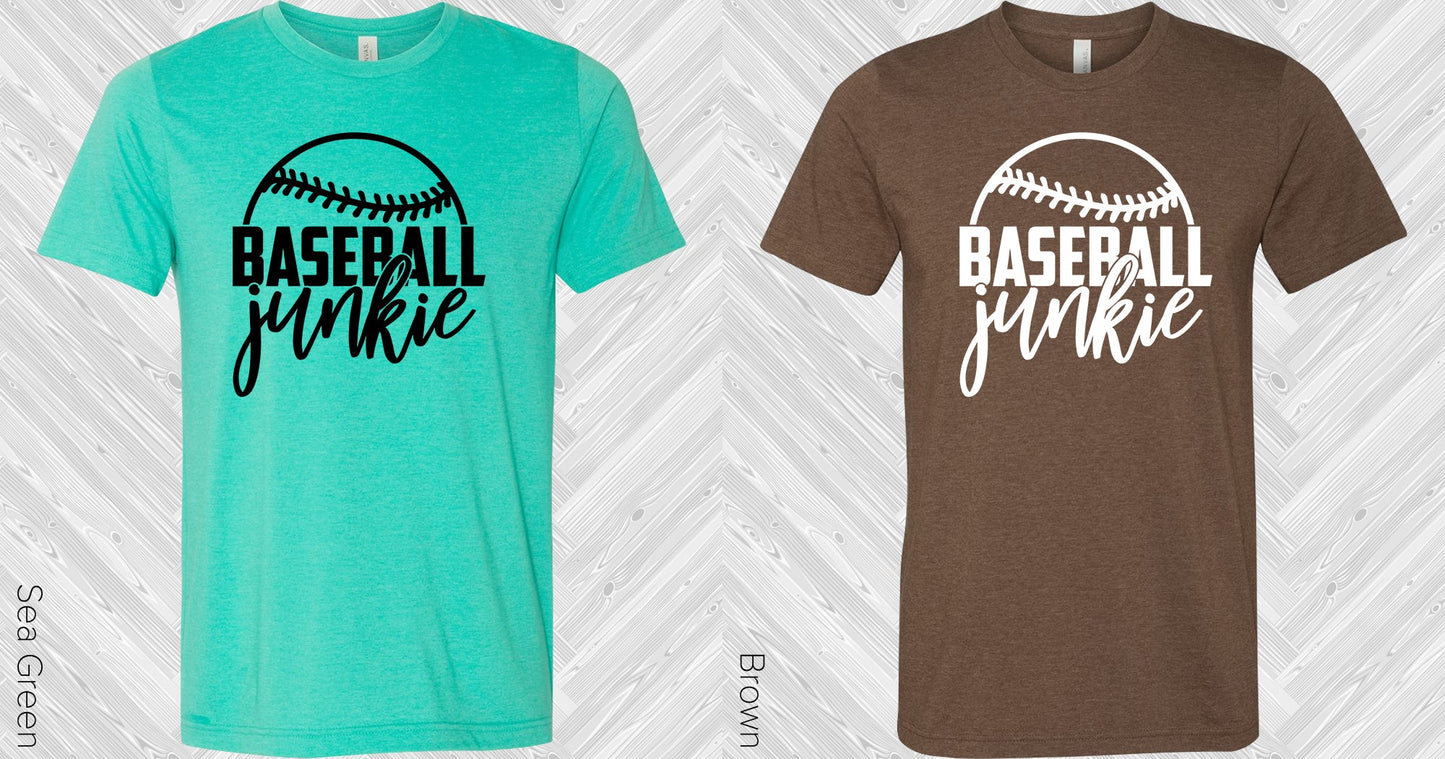 Baseball Junkie Graphic Tee Graphic Tee
