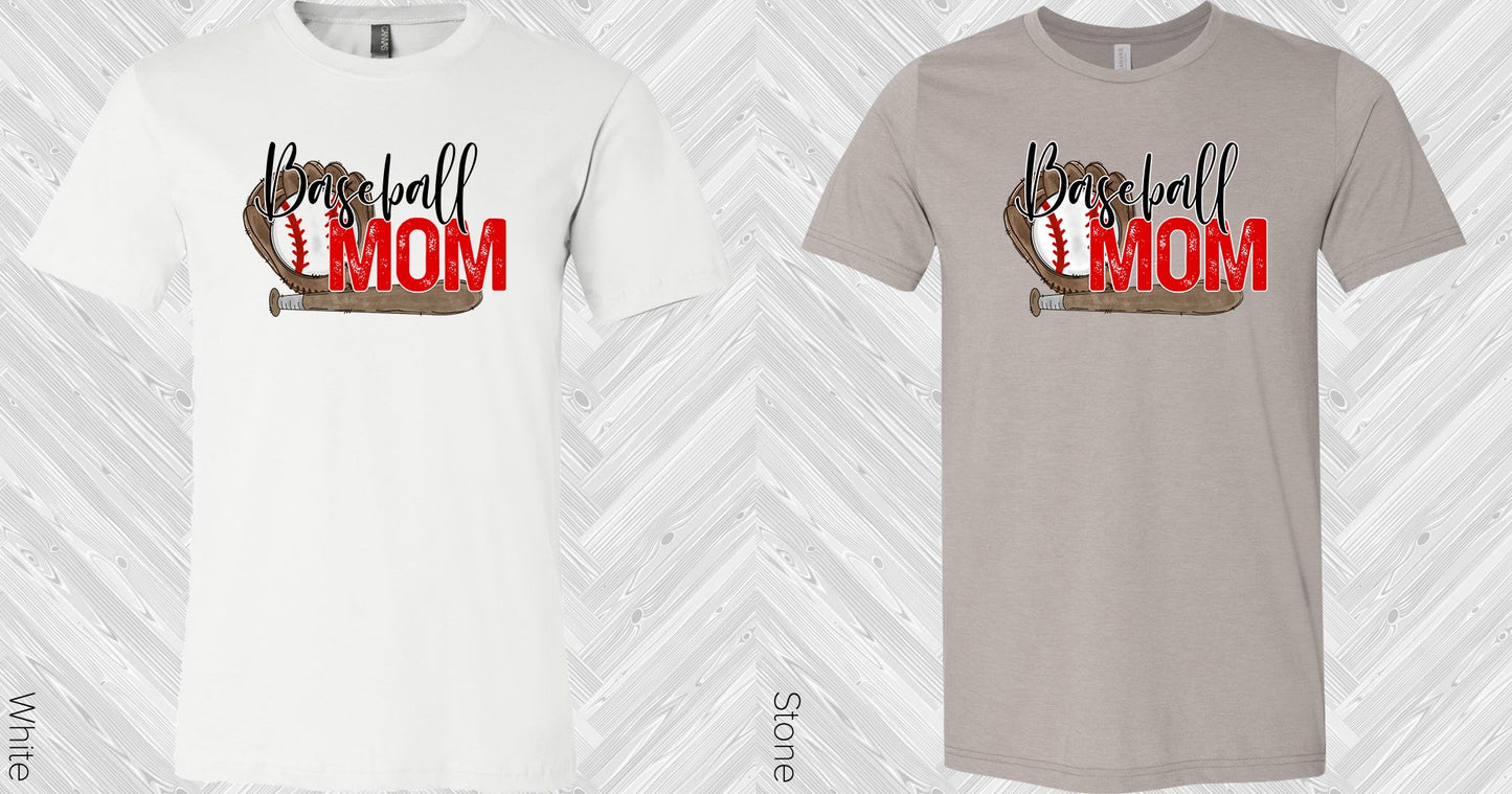 Baseball Mom Graphic Tee Graphic Tee