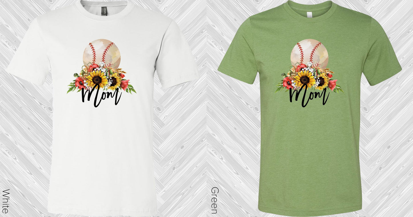 Baseball Mom Graphic Tee Graphic Tee