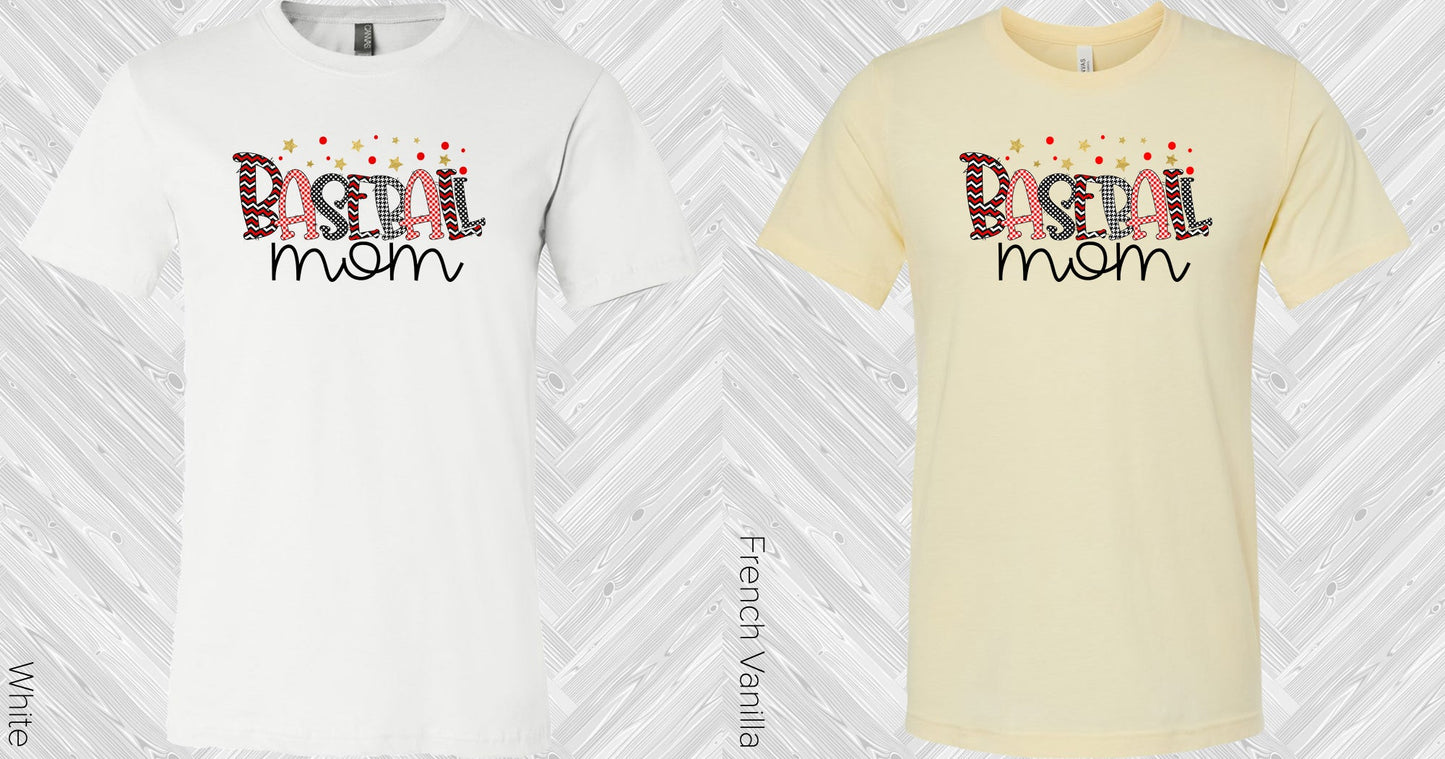 Baseball Mom Graphic Tee Graphic Tee