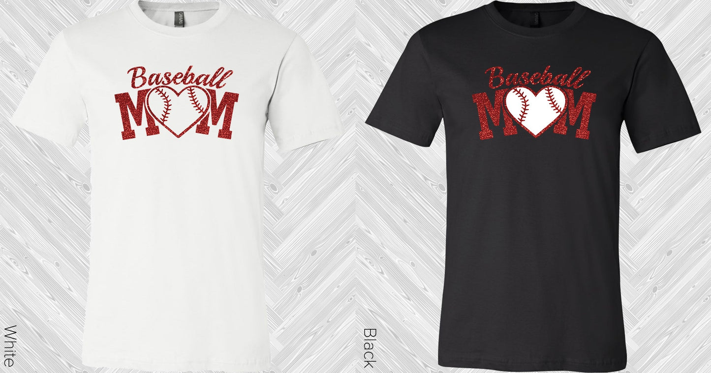 Baseball Mom Graphic Tee Graphic Tee
