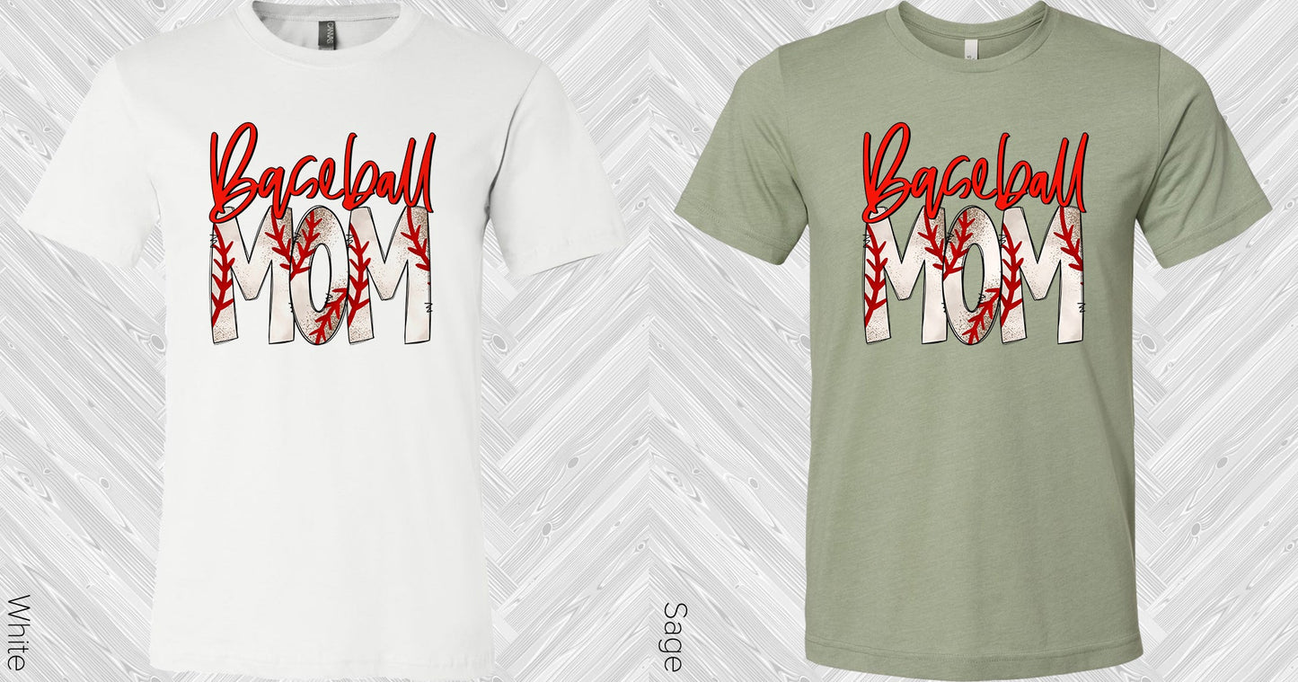 Baseball Mom Graphic Tee Graphic Tee