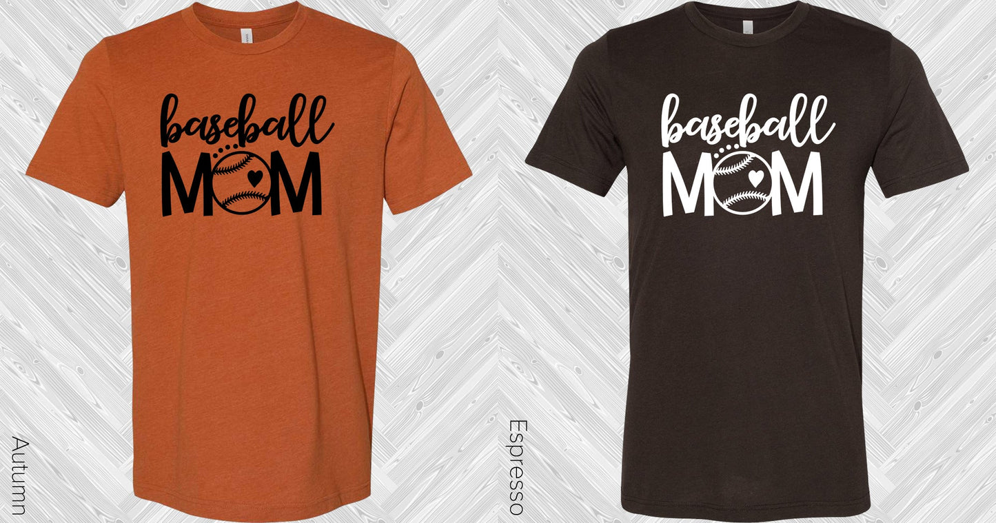 Baseball Mom Graphic Tee Graphic Tee