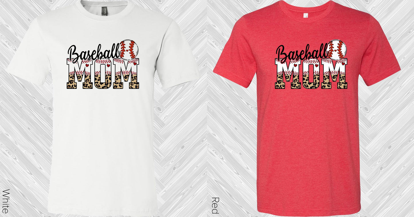 Baseball Mom Graphic Tee Graphic Tee