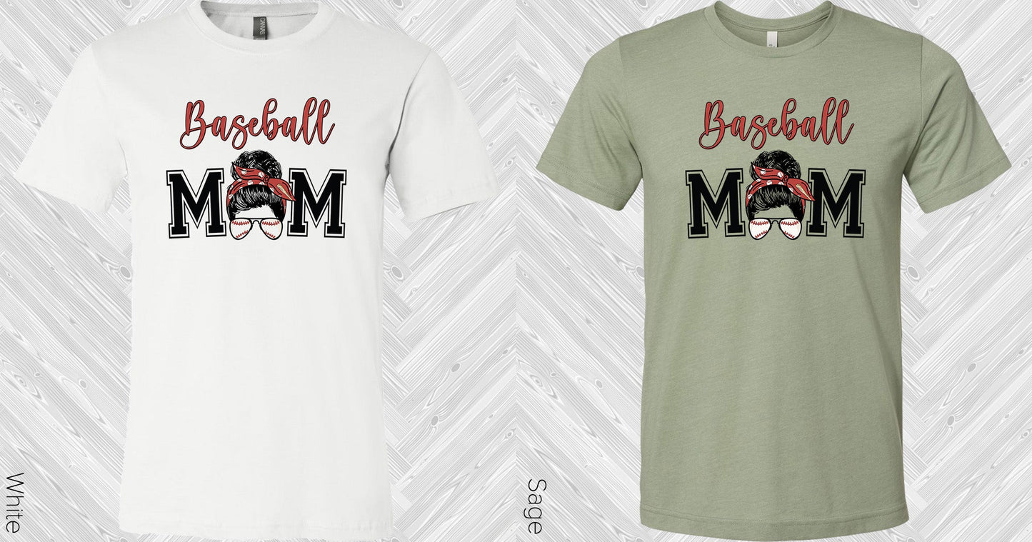 Baseball Mom Graphic Tee Graphic Tee