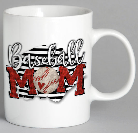 Baseball Mom Mug Coffee