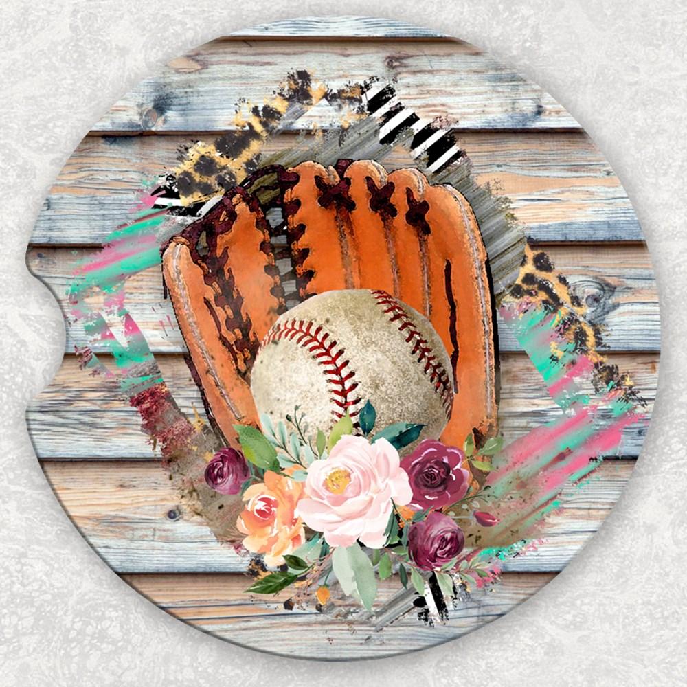 Car Coaster Set - Baseball