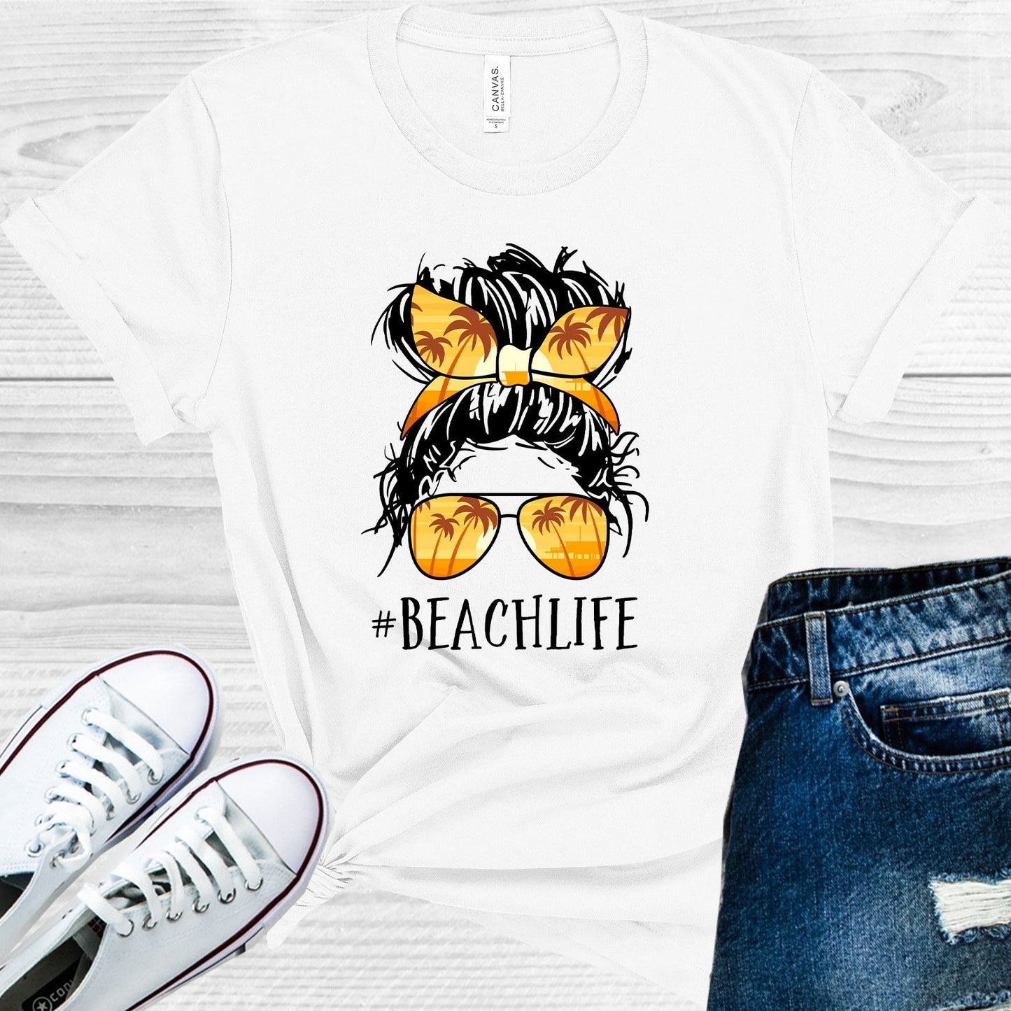 Beach Life #beachlife Graphic Tee Graphic Tee