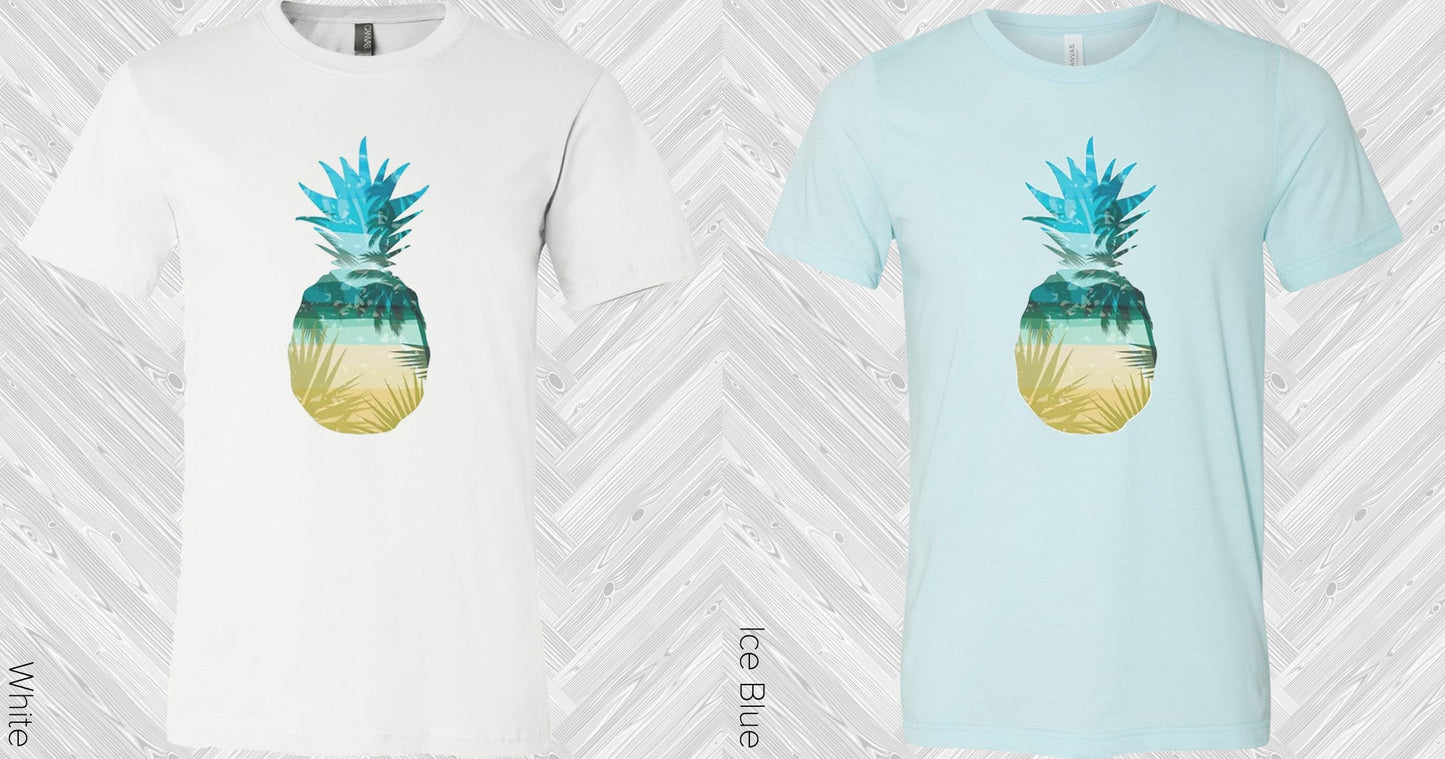 Beach Pineapple Graphic Tee Graphic Tee