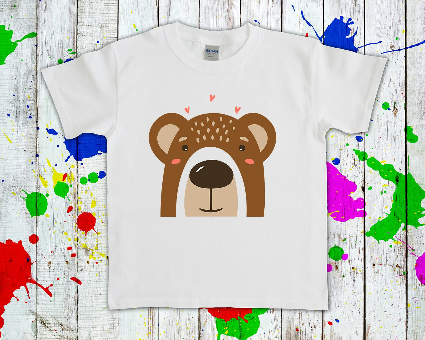 Bear Rainbow Graphic Tee Graphic Tee