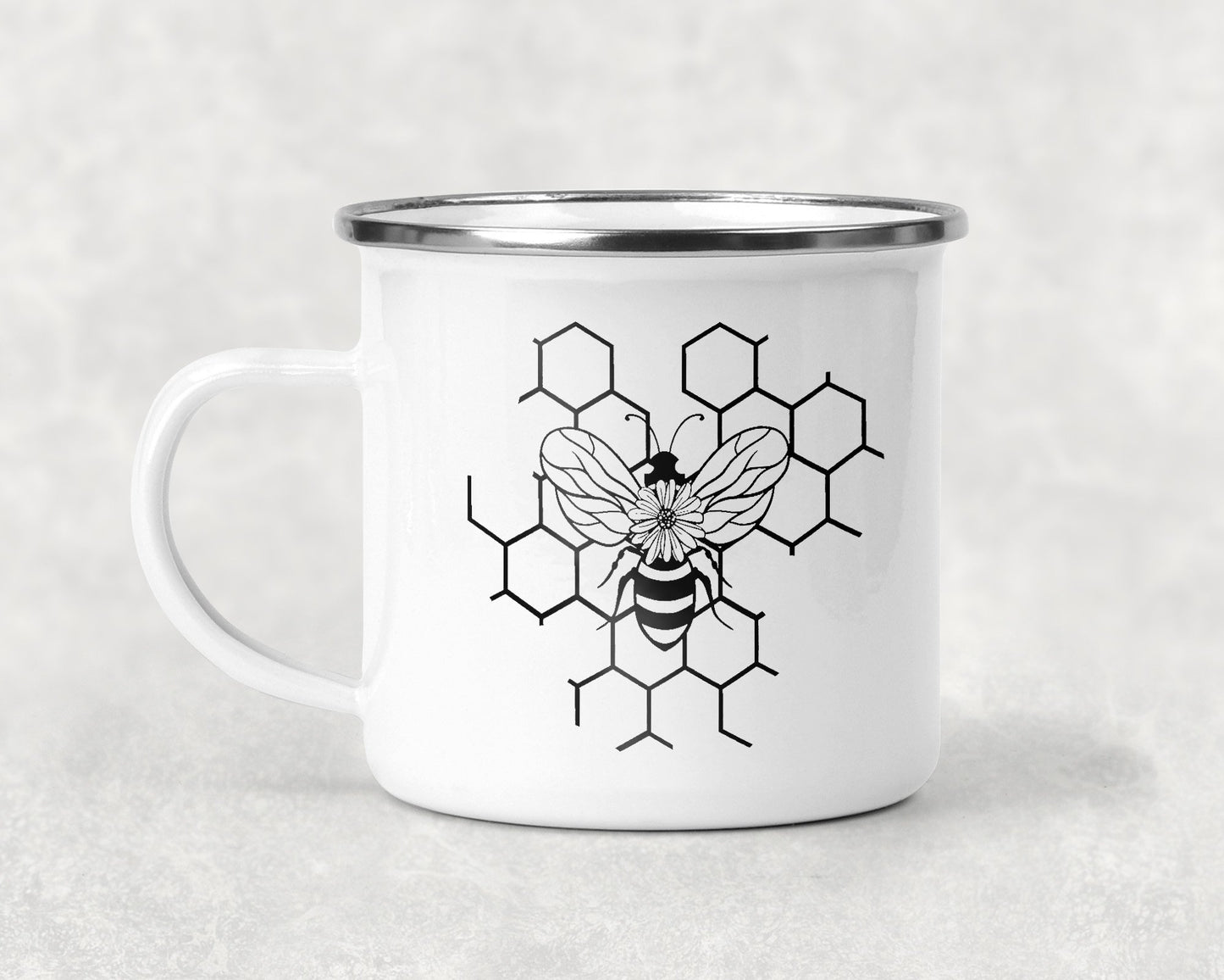 Bee And Honeycomb Mug Coffee