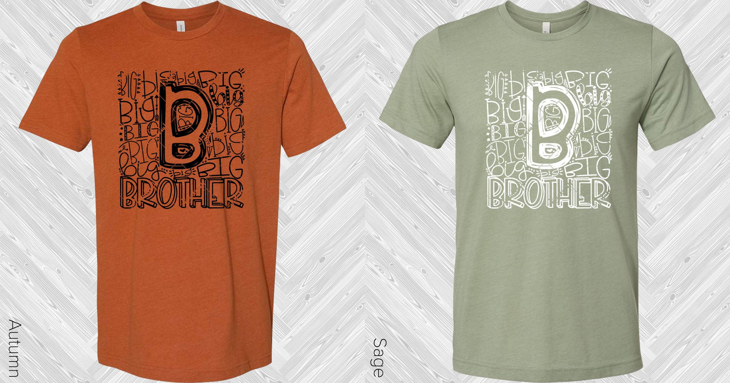 Big Brother Subway Art Graphic Tee Graphic Tee