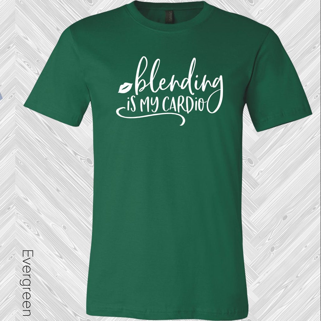 Blending Is My Cardio Graphic Tee Graphic Tee