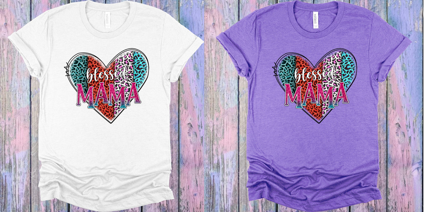 Blessed Mama Graphic Tee Graphic Tee